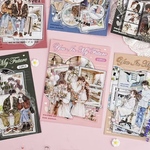 【セット売り】余生君とともにシリーズ PETコラージュ素材ステッカー 6種90枚