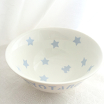 お名前入り♪お子さまお茶碗(ブルー)