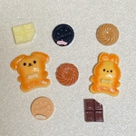 アニマルクッキー⭐︎ チョコレート　クロックスジビッツ　サンダルアクセサリー