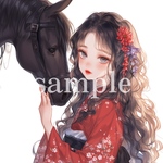 オリジナル人物ステッカー♡No.3032