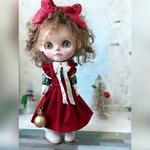 クリスマスに間に合う♡ ネオブライスサイズ クリスマス フリルサロペットスカート