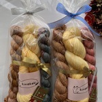 クリスマスセット   Fine sock 400m 100g×1   80m 20g×2