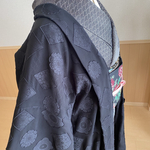 ジョーゼット刺繍長羽織