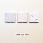 mina perhonen ミナペルホネン ファブリックパネル 3点セット　タンバリン　ちょうちょ　インテリア