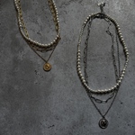 ーpearl &coin layer necklaceー