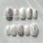 grey white  No.22【サイズオーダー専用】