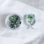 Flower Dust Series／💚Green Mistグリーンミスト【クラッシュフラワー・レジン／ネイル用】