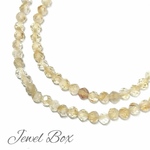 ファントムシトリン＊ラウンドカット3ミリ＊15個