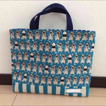ネームタグ付き レッスンバック☆ハンドメイド