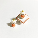 干支鏡餅　ねこ