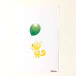 *balloon 柴犬*