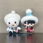 ちょこっとおそろい帽子と&マフラー(ソフビ)  2点セット　
