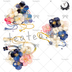 【T92】teatea.オリジナル 装飾ステッカー