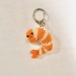 knitting! エビのキーホルダー