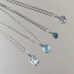 福袋Cー4石のブルートパーズのネックレス