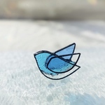 ごきげん、青い鳥 •.¸¸♬•*       ゆらゆら揺れるステンドグラス