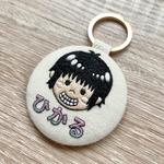 うちの子刺繍キーホルダー/ブローチ