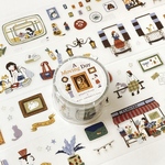 ★12月新入荷★[63penhouse] [QW-005] A moving day ダイカットマットPETテープ 切り売り(約4cm x 100cm)