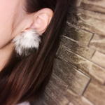 アメショー風ファーピアス