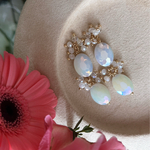 2pcs｜数量限定｜White｜ガラスビーズオリジナルタッセル#LT2