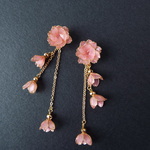 【'20】八重桜のイヤリング／ピアス