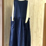 ギャザーエプロン（ネイビー）uri様専用