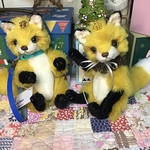 キツネ(イエロー)