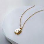 A Gentle Note Necklace サージカルステンレス ネックレス 金属アレルギー対応 ゴールド 華奢 オケージョン シンプル 華奢 ロングネックレス