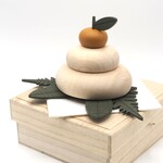 きのいい鏡餅 ＊金襴敷布付