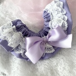 Elegant Purple Princess Bib / Spring / Summer Collection犬　猫　スタイ　ビブ　ケープ