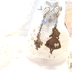 ♥♥♥ 不思議の国のアリス ピアス 1 ☆