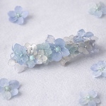 【rie.t】紫陽花バレッタ