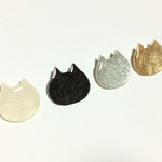 選べる煌めく猫ブローチ　