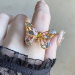 〜蝶の夢ガラス🦋リング〜