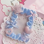 ❁⃘*.゜にゃんこなトレカケース❁⃘*.゜ホイップデコ 推し活 ブルー ピンク
