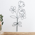 なんでもない日の花束　　ワイヤークラフト　ワイヤーアート