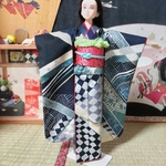 27センチドール用振袖