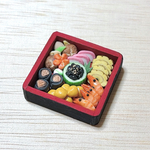 豪華おせち！　樹脂粘土　ミニチュアフード　お正月