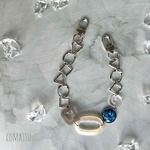 MODEsilver△〇☐ ハンドストラップ 落下防止スマホストラップ お洒落リストストラップ