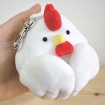 ニワトリの小物入れ　ミニミニ