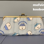 ♡SALE♡がま口メガネポーチ（ビションと富士山🗻）