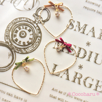 アリスの落とし物♡秋冬リボンのラブリーイヤリング/ピアス 