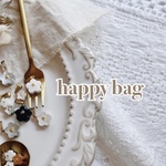 ミニhappybagイヤリング