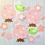 壁面飾り 春 桜 3月 4月 入園式 入学式 保育 施設