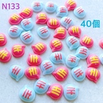 ネイルパーツ Hi 吹き出し ピンク ブルー ポップ 個性的 アメコミ デコパーツ ミニパーツ