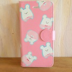 ぱんつぷに柄スマホケース　手帳型