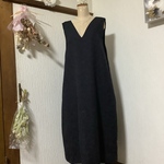 ウール　ロングベスト💕