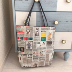 読んで見たいな猫新聞♡トートバッグ