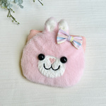 うさぎのふわふわ移動ポケット（ふたなし）女の子