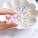 ゆきだるま ピアス/イヤリング【冬 雪だるま スノーマン】
